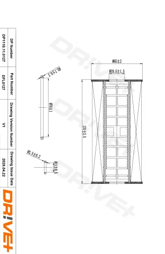 Ölfilter Dr!ve+ DP1110.11.0127 Bild Ölfilter Dr!ve+ DP1110.11.0127