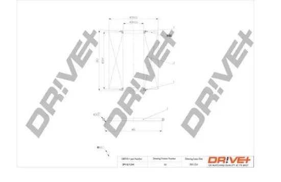 Ölfilter Dr!ve+ DP1110.11.0141 Bild Ölfilter Dr!ve+ DP1110.11.0141