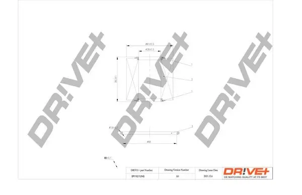 Ölfilter Dr!ve+ DP1110.11.0143