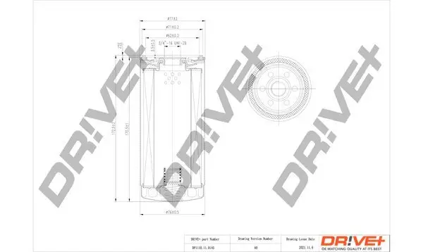 Ölfilter Dr!ve+ DP1110.11.0145