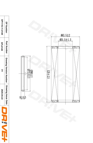 Ölfilter Dr!ve+ DP1110.11.0149 Bild Ölfilter Dr!ve+ DP1110.11.0149