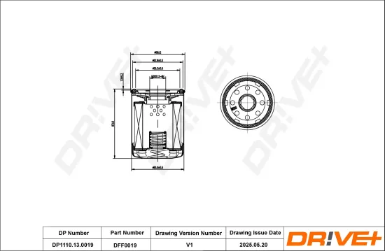 Ölfilter Dr!ve+ DP1110.11.0150 Bild Ölfilter Dr!ve+ DP1110.11.0150