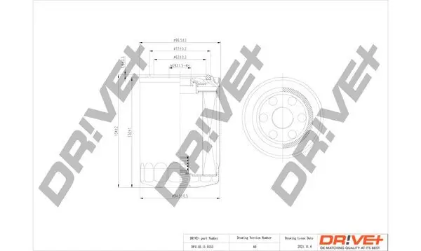 Ölfilter Dr!ve+ DP1110.11.0153 Bild Ölfilter Dr!ve+ DP1110.11.0153