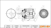 Ölfilter Dr!ve+ DP1110.11.0164
