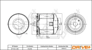 Ölfilter Dr!ve+ DP1110.11.0168