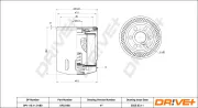 Ölfilter Dr!ve+ DP1110.11.0180