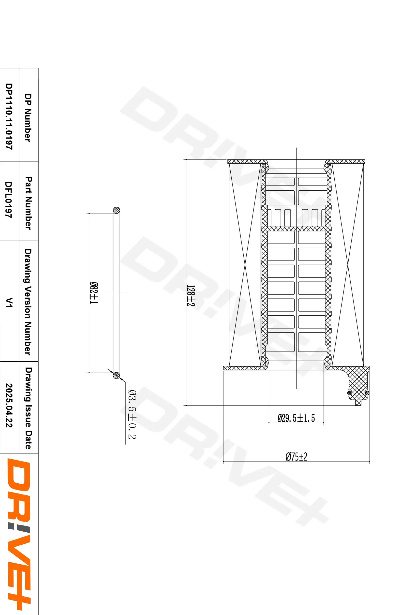Ölfilter Dr!ve+ DP1110.11.0197