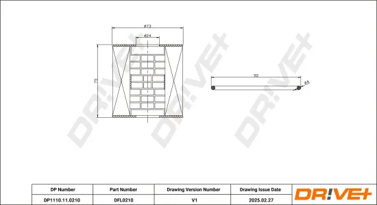 Ölfilter Dr!ve+ DP1110.11.0210 Bild Ölfilter Dr!ve+ DP1110.11.0210
