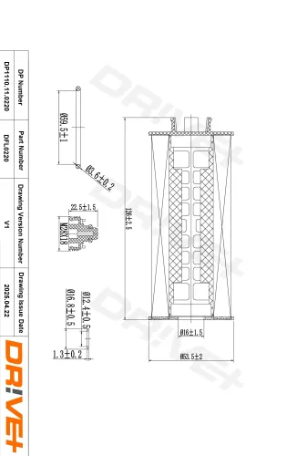 Ölfilter Dr!ve+ DP1110.11.0220 Bild Ölfilter Dr!ve+ DP1110.11.0220