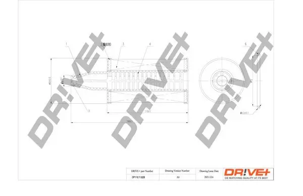 Ölfilter Dr!ve+ DP1110.11.0228