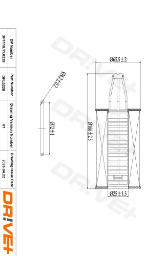 Ölfilter Dr!ve+ DP1110.11.0228 Bild Ölfilter Dr!ve+ DP1110.11.0228