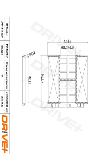 Ölfilter Dr!ve+ DP1110.11.0230 Bild Ölfilter Dr!ve+ DP1110.11.0230