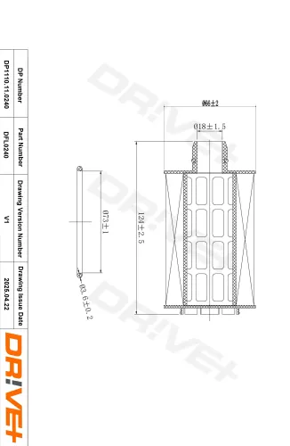 Ölfilter Dr!ve+ DP1110.11.0240 Bild Ölfilter Dr!ve+ DP1110.11.0240