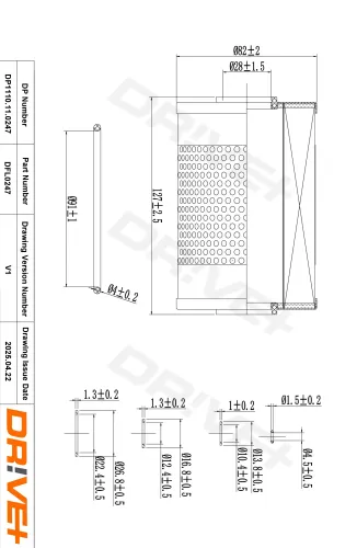Ölfilter DR!VE+ DP1110.11.0247 Bild Ölfilter DR!VE+ DP1110.11.0247