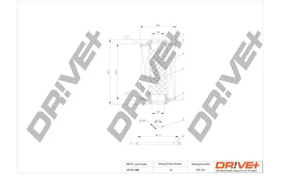 Ölfilter Dr!ve+ DP1110.11.0254