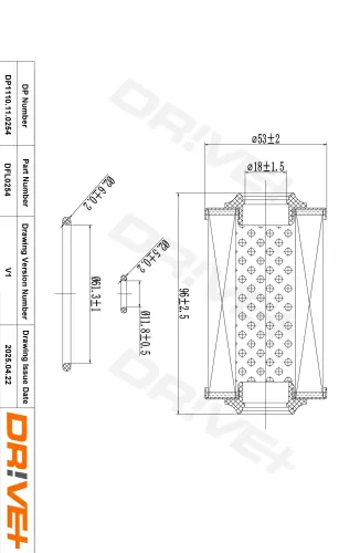 Ölfilter Dr!ve+ DP1110.11.0254 Bild Ölfilter Dr!ve+ DP1110.11.0254
