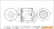 Ölfilter Dr!ve+ DP1110.11.0258