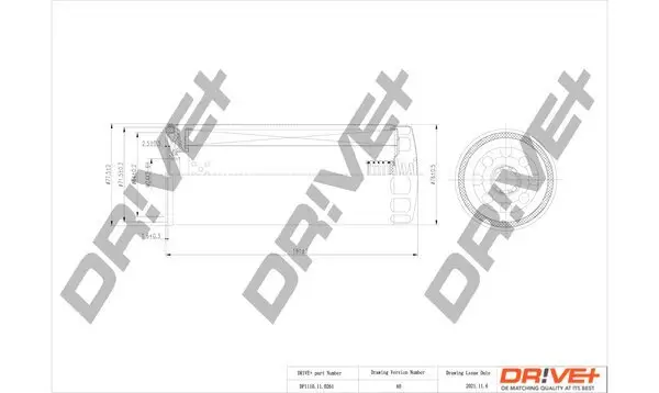 Ölfilter Dr!ve+ DP1110.11.0261