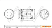 Ölfilter Dr!ve+ DP1110.11.0283