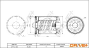 Ölfilter Dr!ve+ DP1110.11.0308
