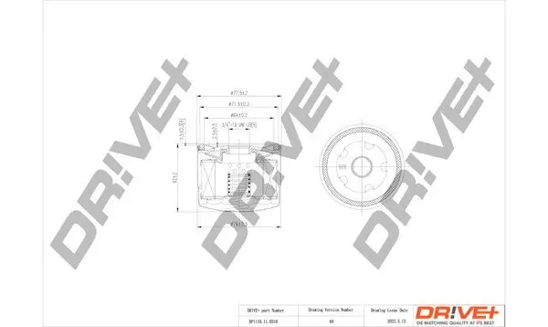 Ölfilter Dr!ve+ DP1110.11.0310