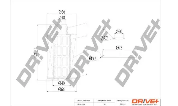 Ölfilter DR!VE+ DP1110.11.0333
