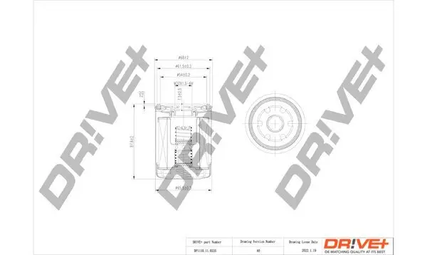 Ölfilter Dr!ve+ DP1110.11.0335