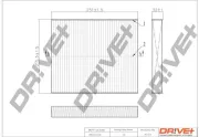 Filter, Innenraumluft Dr!ve+ DP1110.12.0018