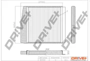 Filter, Innenraumluft Dr!ve+ DP1110.12.0030