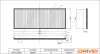 Filter, Innenraumluft Dr!ve+ DP1110.12.0034