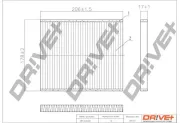 Filter, Innenraumluft Dr!ve+ DP1110.12.0045