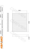 Filter, Innenraumluft Dr!ve+ DP1110.12.0060