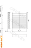 Filter, Innenraumluft Dr!ve+ DP1110.12.0061