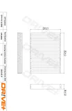 Filter, Innenraumluft Dr!ve+ DP1110.12.0082