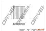 Filter, Innenraumluft Dr!ve+ DP1110.12.0110