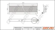 Filter, Innenraumluft Dr!ve+ DP1110.12.0128