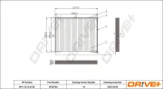 Filter, Innenraumluft Dr!ve+ DP1110.12.0130