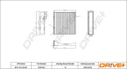 Filter, Innenraumluft Dr!ve+ DP1110.12.0143