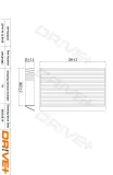 Filter, Innenraumluft Dr!ve+ DP1110.12.0165