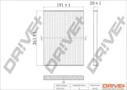 Filter, Innenraumluft Dr!ve+ DP1110.12.0173