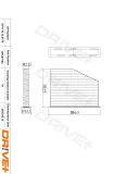 Filter, Innenraumluft Dr!ve+ DP1110.12.0175