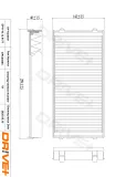 Filter, Innenraumluft Dr!ve+ DP1110.12.0177