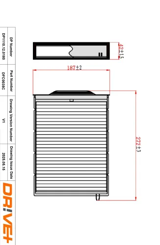 Filter, Innenraumluft Dr!ve+ DP1110.12.0180 Bild Filter, Innenraumluft Dr!ve+ DP1110.12.0180