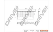 Filter, Innenraumluft Dr!ve+ DP1110.12.0181