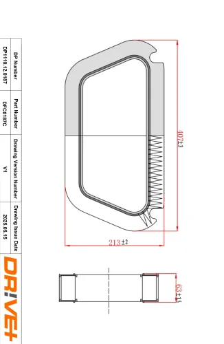 Filter, Innenraumluft Dr!ve+ DP1110.12.0187 Bild Filter, Innenraumluft Dr!ve+ DP1110.12.0187