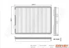 Filter, Innenraumluft Dr!ve+ DP1110.12.0190