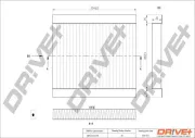 Filter, Innenraumluft Dr!ve+ DP1110.12.0191