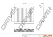 Filter, Innenraumluft Dr!ve+ DP1110.12.0196