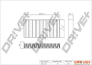 Filter, Innenraumluft Dr!ve+ DP1110.12.0208