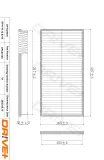 Filter, Innenraumluft Dr!ve+ DP1110.12.0210